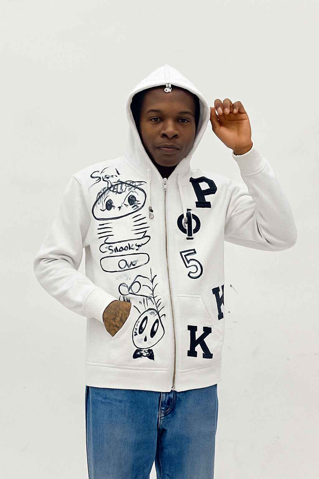 SwapOut® Pople & Letter Hoodie
